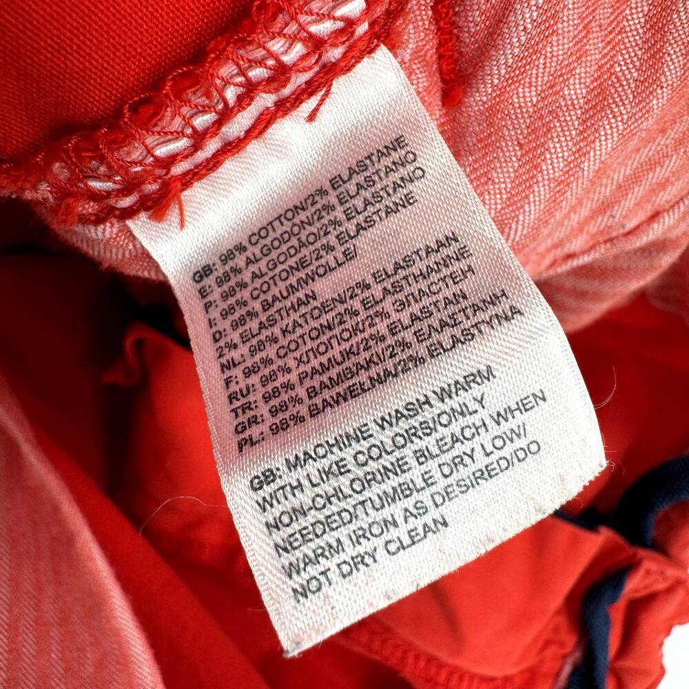 The North Face Shorts Mens 40 (40x9.5 ACTUAL) Red Chino Classic‎ + Pockets - Picture 7 of 7